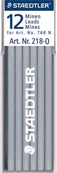 Immagine prodotto Staedtler Miniera Lumocolor omnichrom 218 non permanente (12 Pezzo/i, Bianco, 0.40 mm)