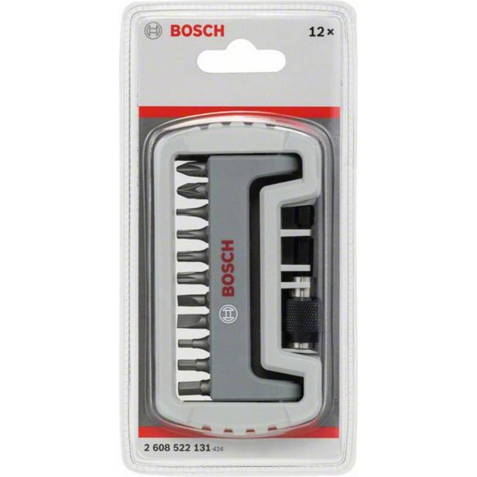 Thumbnail - Bosch Professional Zubehör, Bits, 11-tlg. Schrauberbit-Set inklusive Bithalter, PH, PZ, T, S, HEX, 25 mm (Innensechsrund...
