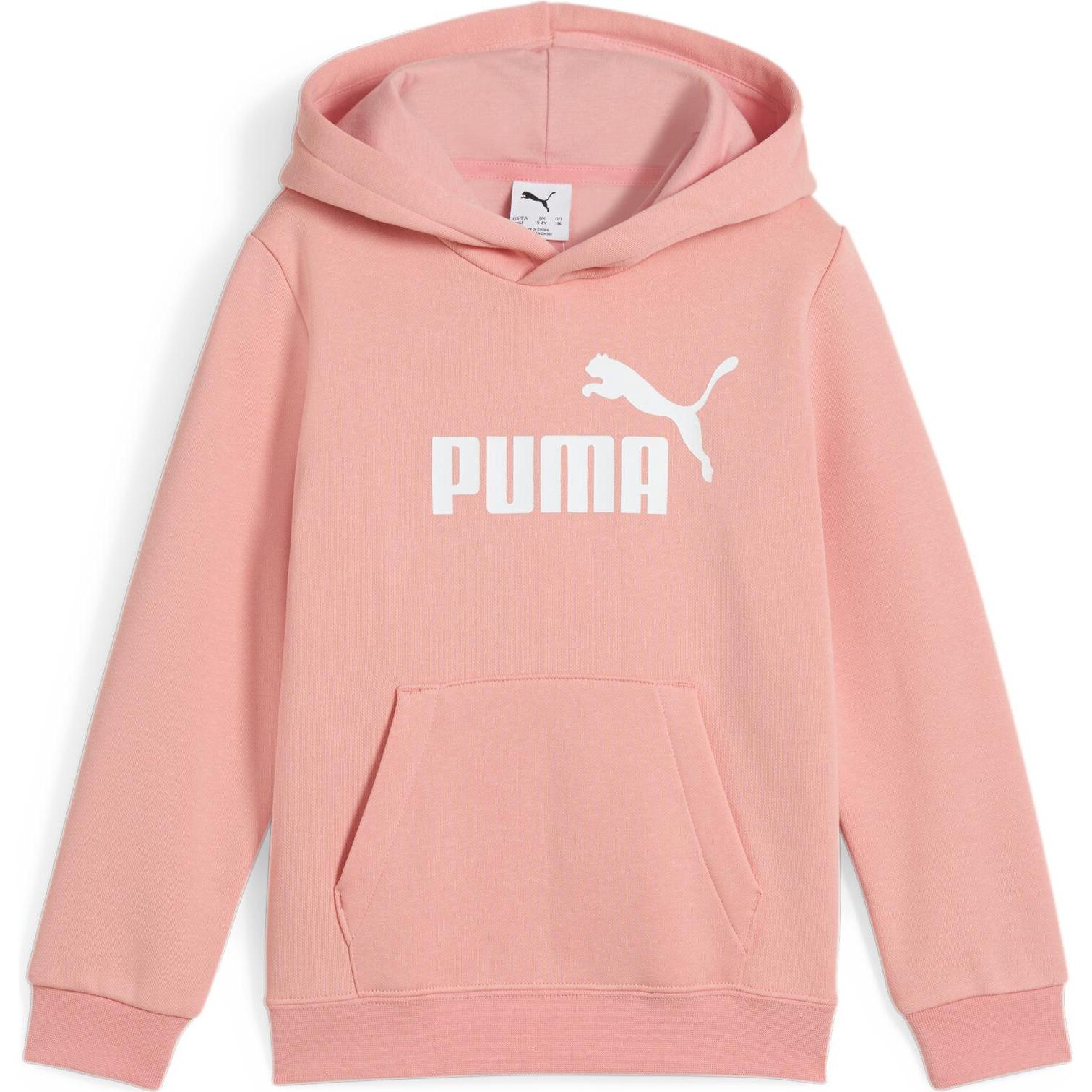 Puma, Jungen, Pullover, ESS No. 1 Logo Hoodie FL PS, Pink, (110)