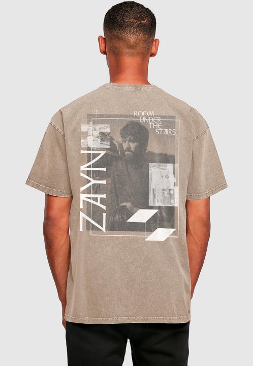 Produktbild Merchcode ZAYN - Indigo Acid Washed Oversize Tee - 193209 (5XL)