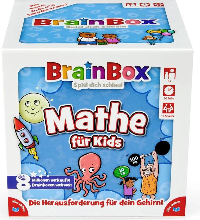 Actual product image Brainbox Brain Box Math for Kids (German)