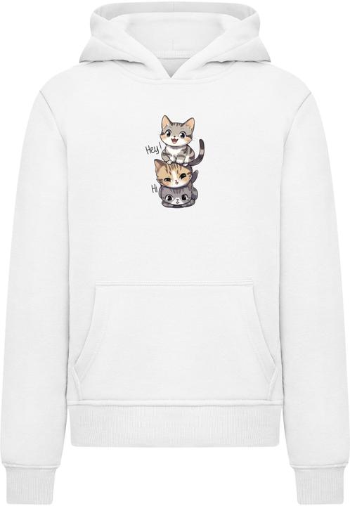 Produktbild Merchcode Kids Hi Cats - Basic Hoody - 184969 (158, 164)
