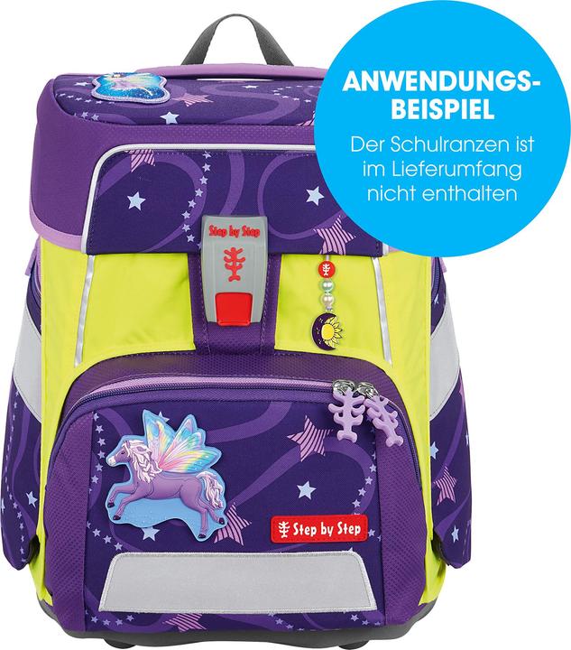 Actual product image Step by Step satchel accessory set Neon Pull-Over for SPACE