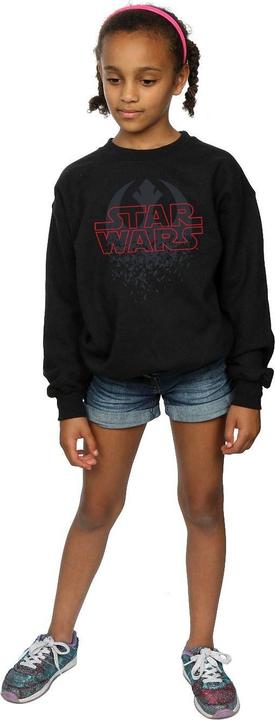 Produktbild Star Wars The Last Jedi Shattered Emblem Sweatshirt Mädchen (116)