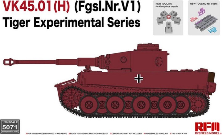 Produktbild Rye Field Model VK45.01(H) (Fgsl.Nr.V1) Tiger Experimental Series