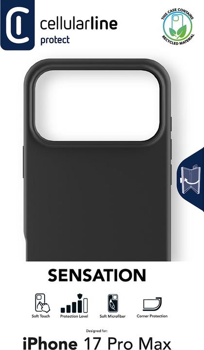 Actual product image Cellularline Silikon Case Sensation (Apple iPhone 17 Pro Max)