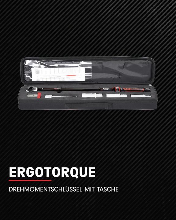 Image du produit KS Tools 1/2 ERGOTORQUE 40-200 Drehmomentschlüssel-Satz 5-tlg (1/2", 40 - 200 Nm)