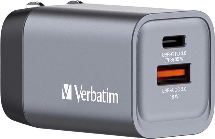 Verbatim GaN 2 Port Charger (35 W)