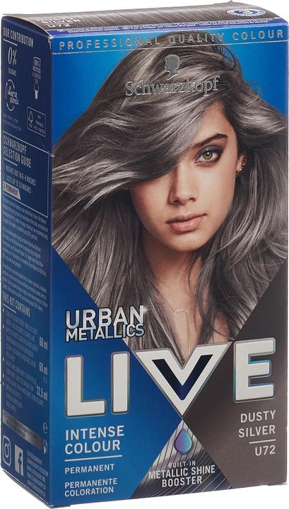 Immagine prodotto Schwarzkopf Live Colore intenso U72 Dusty Silver (Argento)