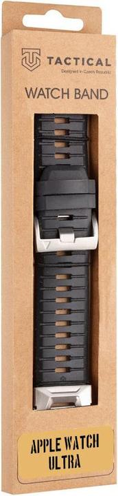 Image du produit Tactical Tough Band pour Apple Watch Ultra Black (Acier inoxydable, Fluoroélastomère)