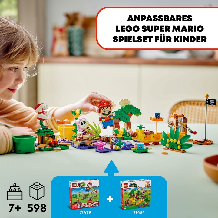 Immagine prodotto LEGO Limonadendschungel-Design-Set (71434, LEGO Super Mario)