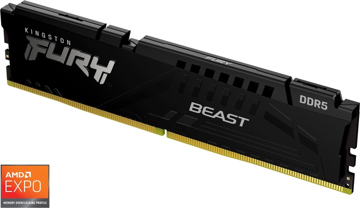 Actual product image Kingston FURY Beast (1 x 16GB, 6000 MHz, DDR5 RAM, DIMM)