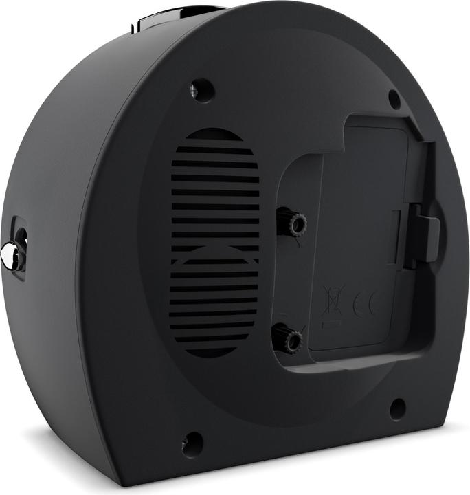 Produktbild Mebus Wecker schwarz Kunststoff