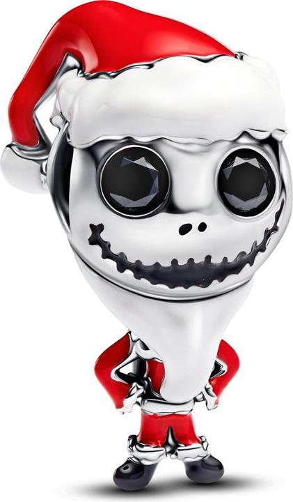 Image du produit Pandora Disney The Nightmare Before Christmas Jack Skellington Charm (Émail, Argent 925)