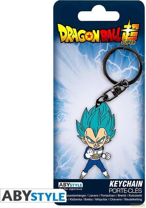 Produktbild ABYstyle Dragon Ball Super Portachiavi: Vegeta Saiyan Blue 7cm
