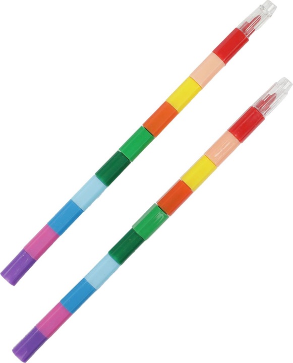 Actual product image Toi-Toys 10-in-1 Crayon Pen (Multicoloured, 2 x)