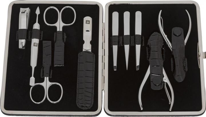 Image du produit Zwilling Set de manucure, 10 pièces, noir