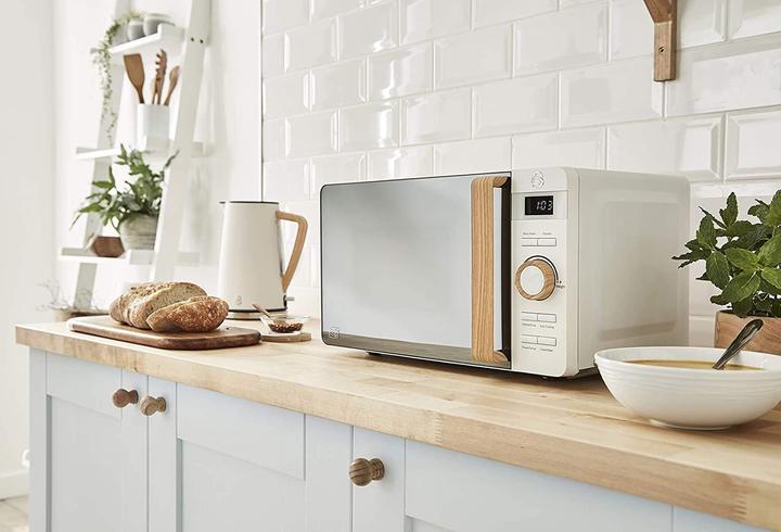 Actual product image Swan Nordic Digital Microwave 20L white (20 l)