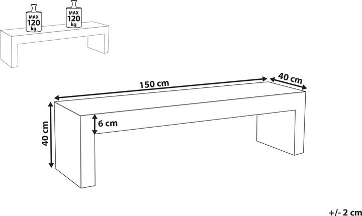Actual product image Beliani Taranto