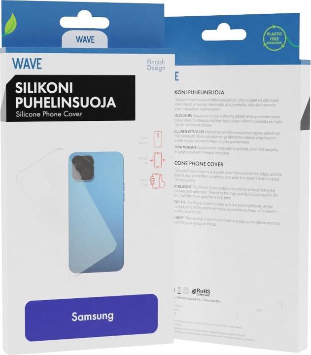 Produktbild Wave silikonisuojus, Samsung Galaxy A41, lÃƒÂ¤pinÃƒÂ¤kyvÃƒÂ¤ (Samsung Galaxy A41)
