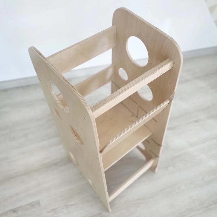 Produktbild Montessori Lernturm - multifunktional - 3-in-1 - XL