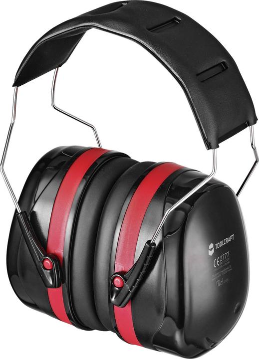 Toolcraft TO-7897173 Kapselgehörschutz 34 dB Normen (Gehörschutz): EN 352-1 1 S