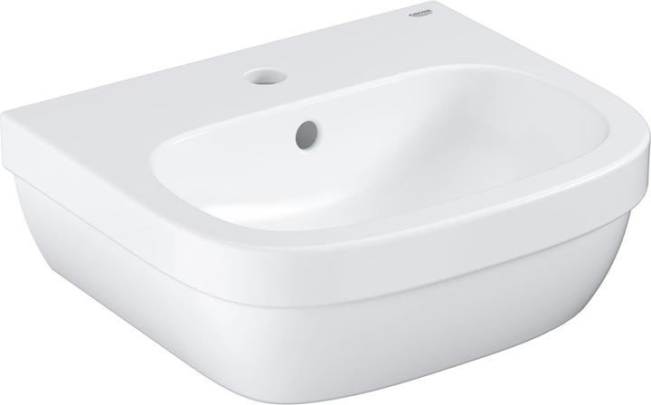 Grohe Hand-rinse basin EURO CERAMIC 1 HL m ÜL 450x396mm awe (396 mm, 450 mm)