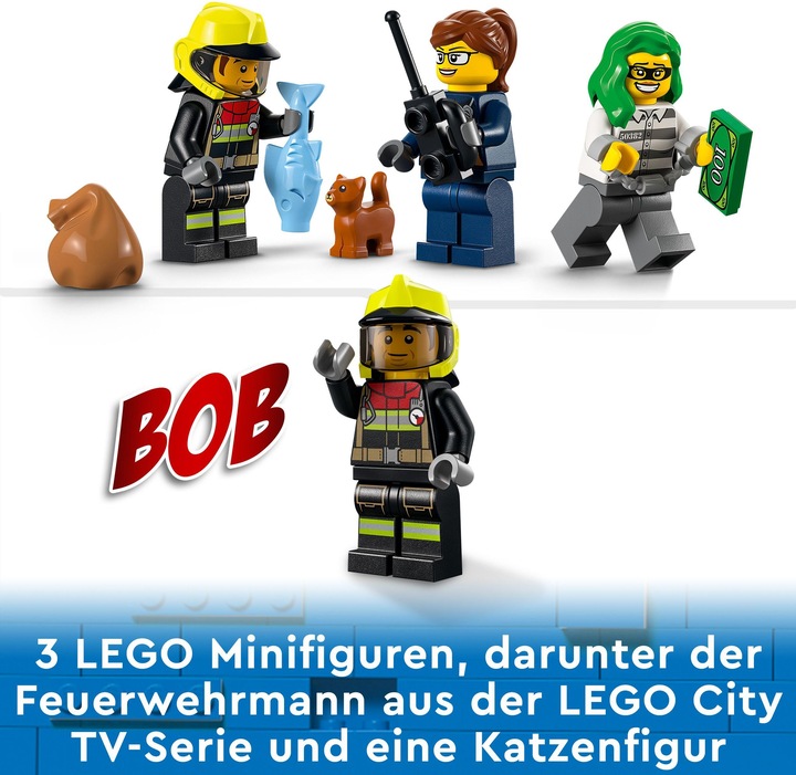 Produktbild LEGO Löscheinsatz und Verfolgungsjagd (60319, LEGO City)
