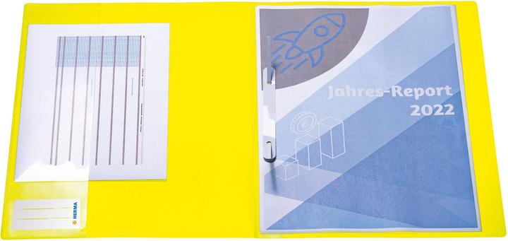 Produktbild HERMA Schnellhefter A4 Neon Transluzent (A4, 1x)