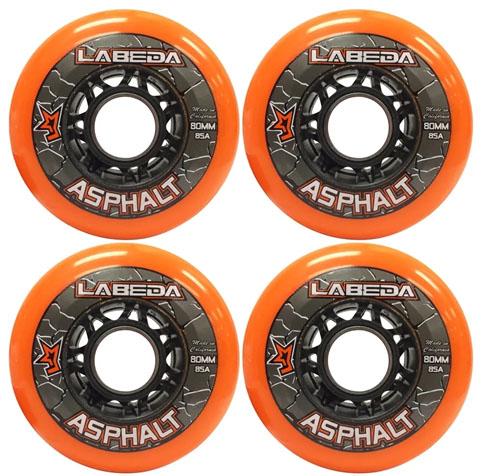 Image du produit IH Roues Labeda Hard Orange Gripper Asphalt Outdoor( (80 mm)