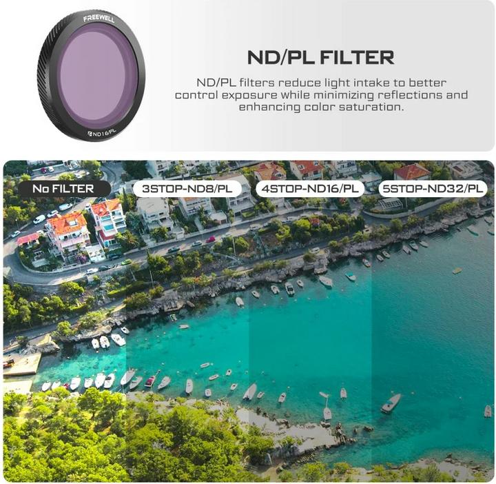Immagine prodotto Freewell Filtri ibridi Neo Magnetic Bright Day (Filtri per droni, DJI Neo)