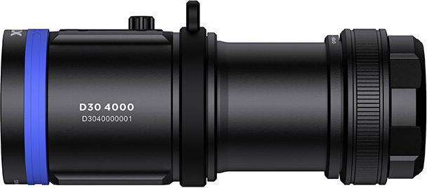 Image du produit Xtar LED-Cree-Taschenlampe D30 4000 für das Tauchen SET (4000 lm)