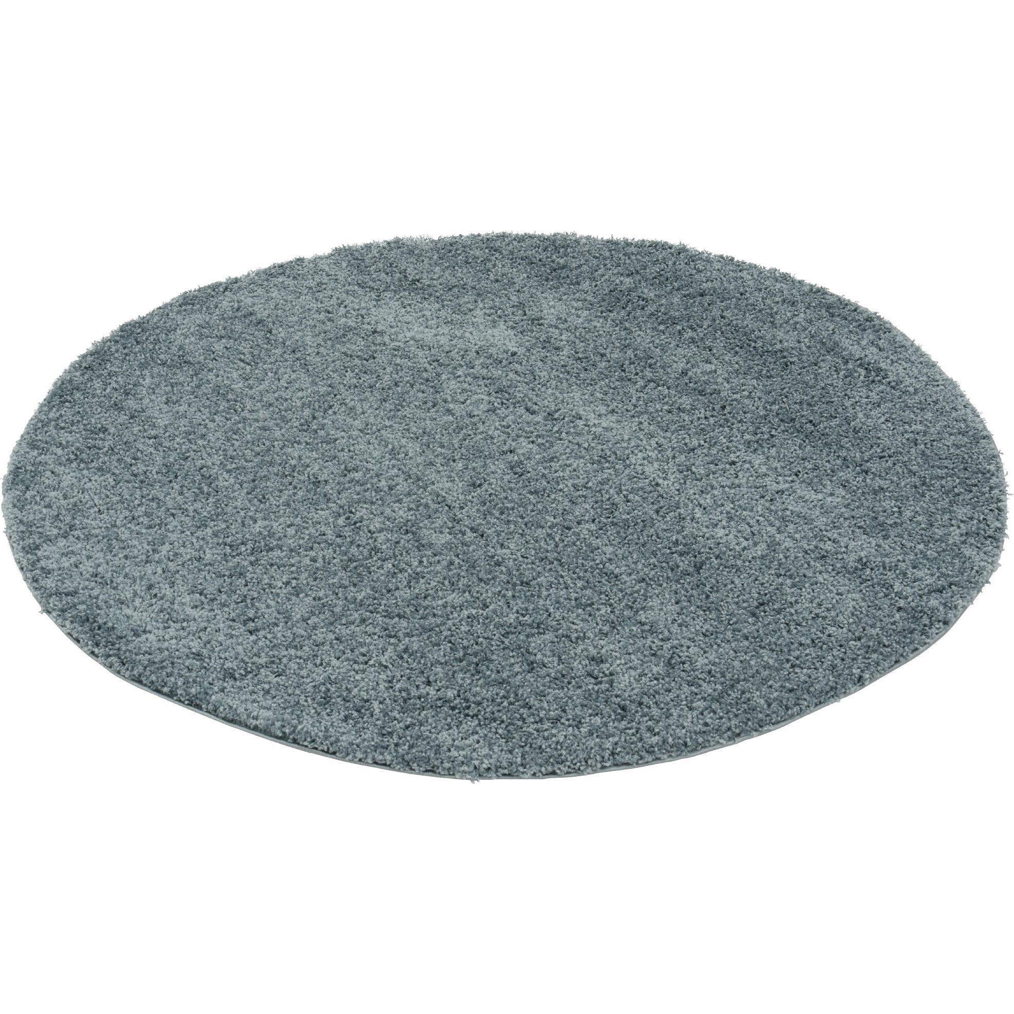 Pergamon, Teppich, Hochflor Langflor Shaggy Teppich Fluffy Rund (160 x 160 cm)
