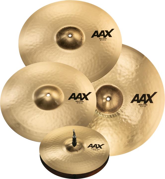 Produktbild Sabian AAX Medium Thin 4-tlg. (14", Becken)