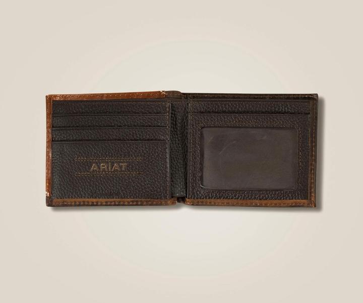 Actual product image Ariat Two-fold wallet with a filigree design