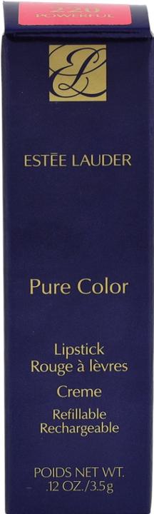 Actual product image Estée Lauder Pure Color Emerald Lipstick Crème Powerful (No. 220 - Powerful)