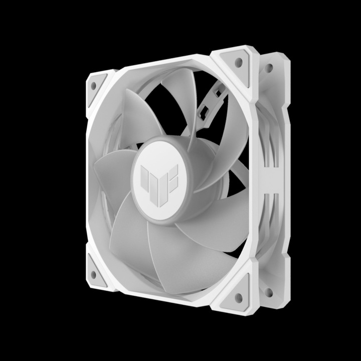 Actual product image ASUS Fan TUF GAMING TR120 FAN ARGB REV WHT 3IN1 (120 mm, 3 x)