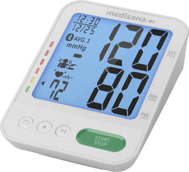 Produktbild Medisana BU 586 Voice Oberarm-Blutdruckmessgerät grosse Manschette 23-43 cm