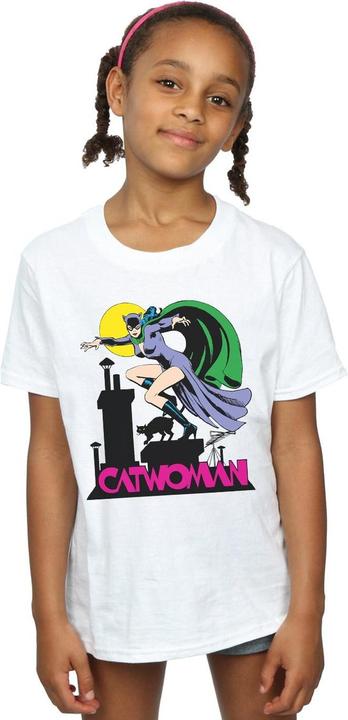 Produktbild Catwoman Text Logo TShirt Mädchen (128)