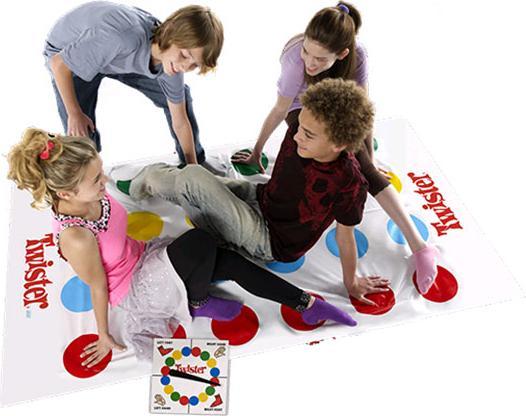 Actual product image Hasbro Gaming Twister Twister Game (Swedish, Danish, Icelandic, Finnish, Norwegian)