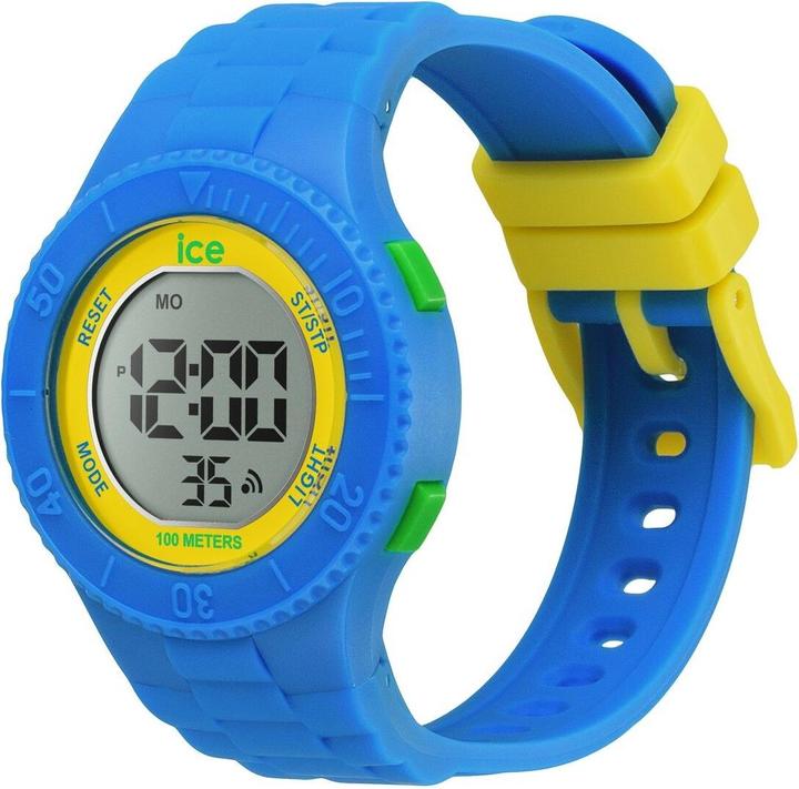 Productafbeelding ICE Watch 021615 Ijscijfer Blauw Geel Groen Montre (Digitaal horloge, 35 mm)