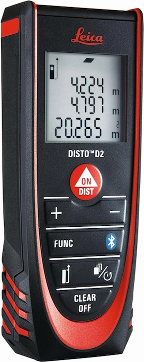 Produktbild Leica Geosystems Laserdistanzmessgerät DISTO D2 (100 m, 635 nm)