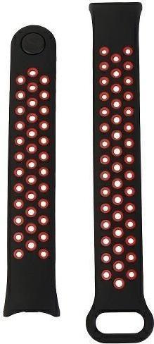 Immagine prodotto Beline pasek Mi Band 8 design czarno-czerwony /nero-rosso (In plastica, Silicio)