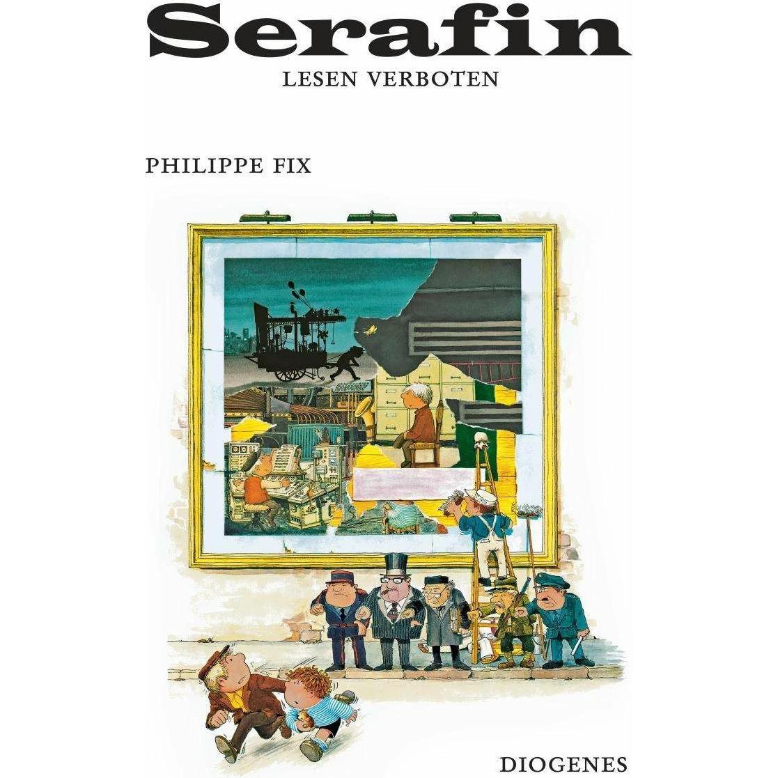 Thumbnail - Serafin lesen verboten, Kinderbücher von Philippe Fix