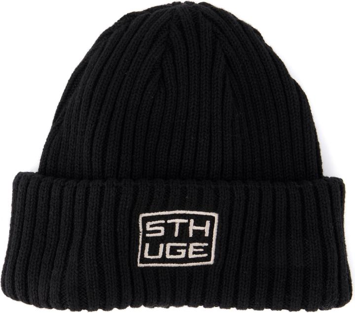 Actual product image Sthuge hat, ribbed knit, one size