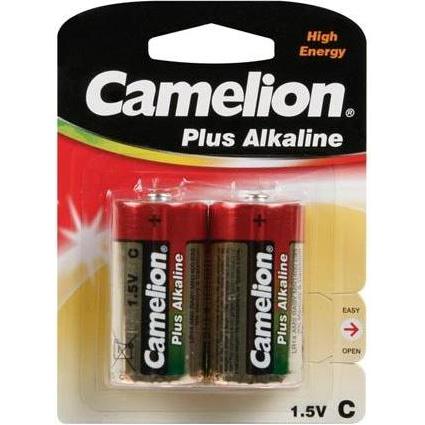 Pilha ALKALI-MANGAN C / LR14 1.5V - 8450 mAh (2 pz./blister) (2 pz., R14, 8450 mAh), Batterie + pile