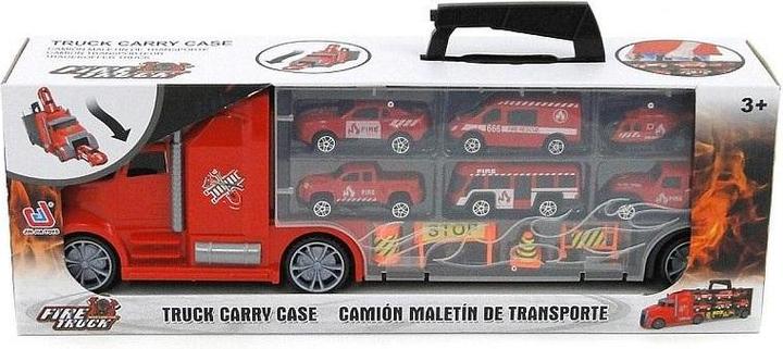 Immagine prodotto Adar Feuerwehrtransporter mit 6 Wagen