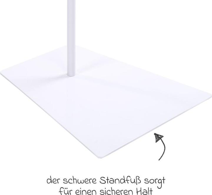 Actual product image Julius Zöllner Franz canopy holder with stand, white