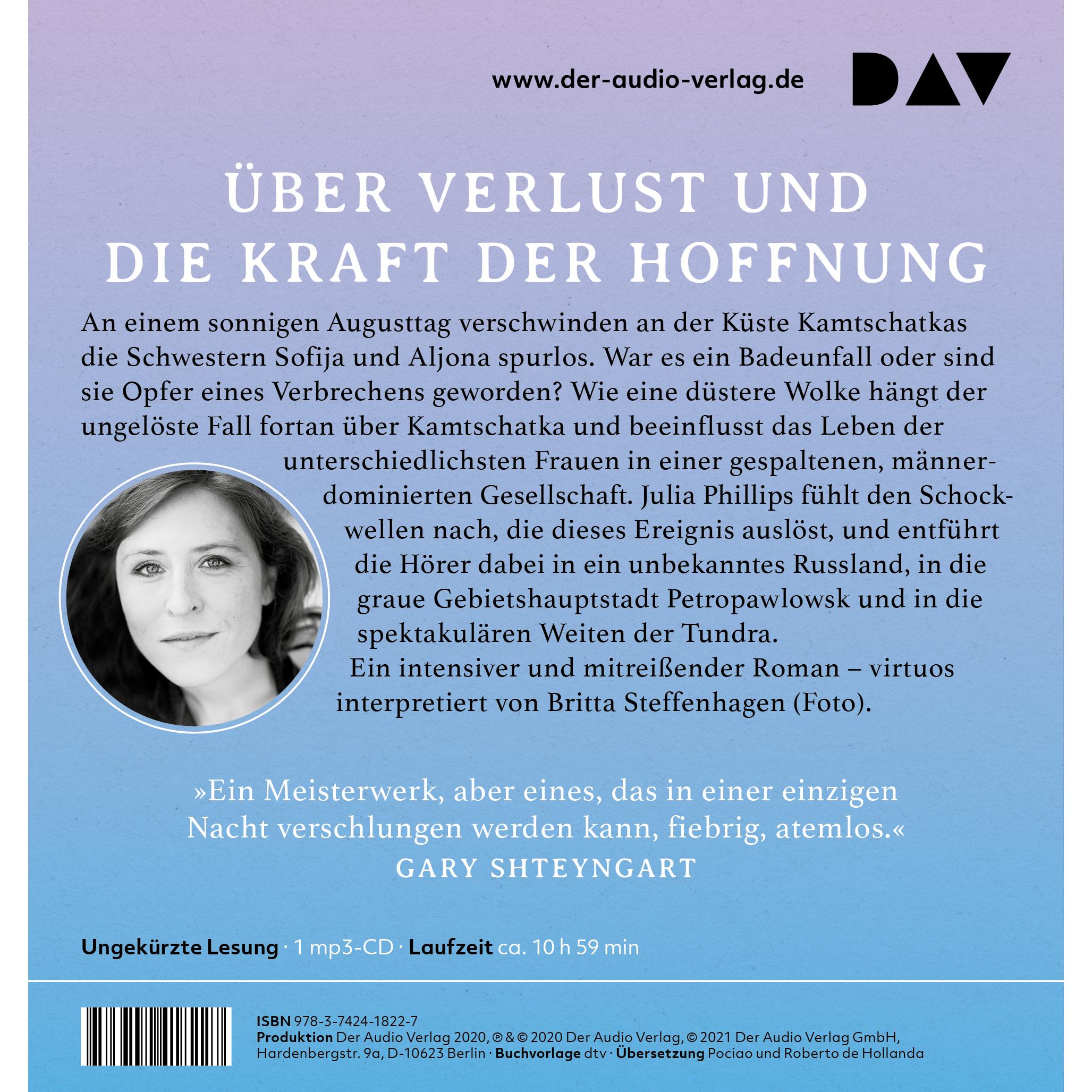 Thumbnail - Das Verschwinden der Erde, Hörbücher von Pociao, Britta Steffenhagen, Roberto de Hollanda, Julia Phillips