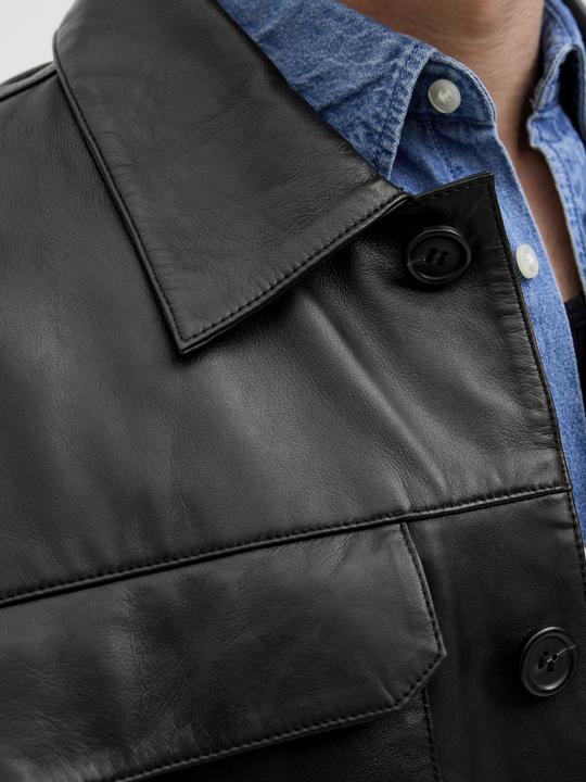 Actual product image Jack & Jones Lederjacke Lederjacke (L)